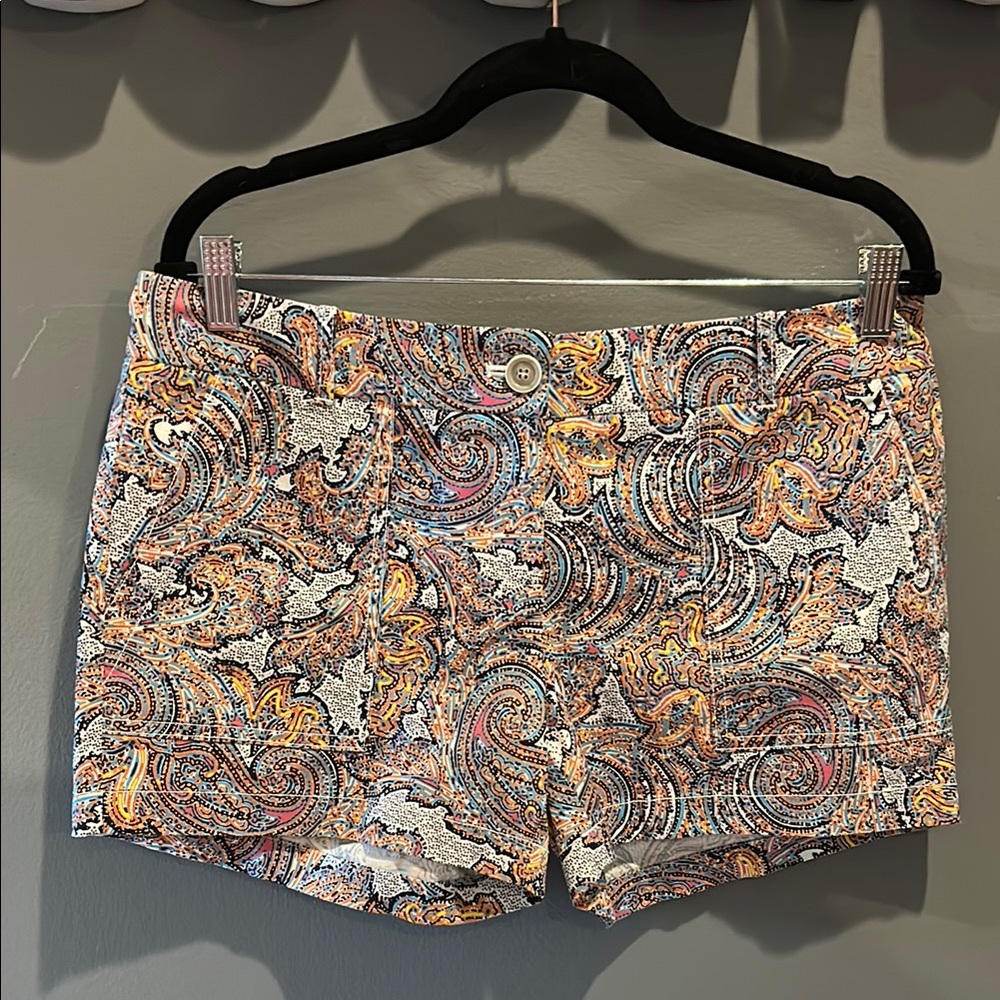 Limited Colorful Paisley Print Women's Shorts